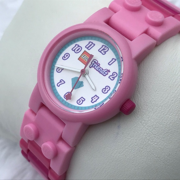 Lego Other - Lego Friends Girl Watch Pink Purple Analog Wrist